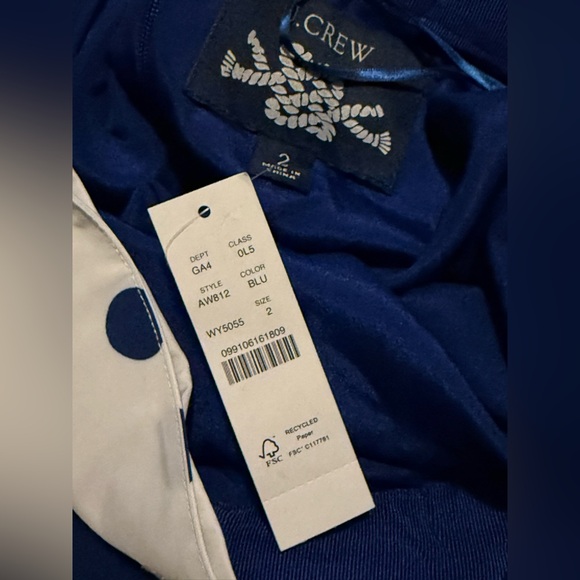 J. Crew Belted maxi skirt in polka dot NWT - Picture 13 of 13